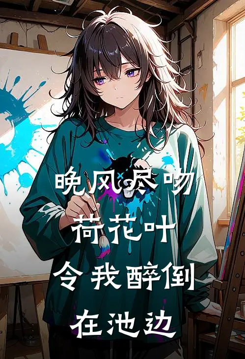 晚风尽吻荷花叶,令我醉倒在池边