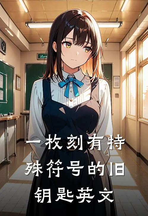 一枚刻有特殊符号的旧钥匙英文