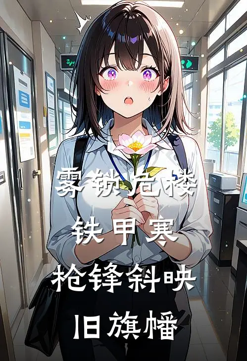 雾锁危楼铁甲寒,枪锋斜映旧旗幡