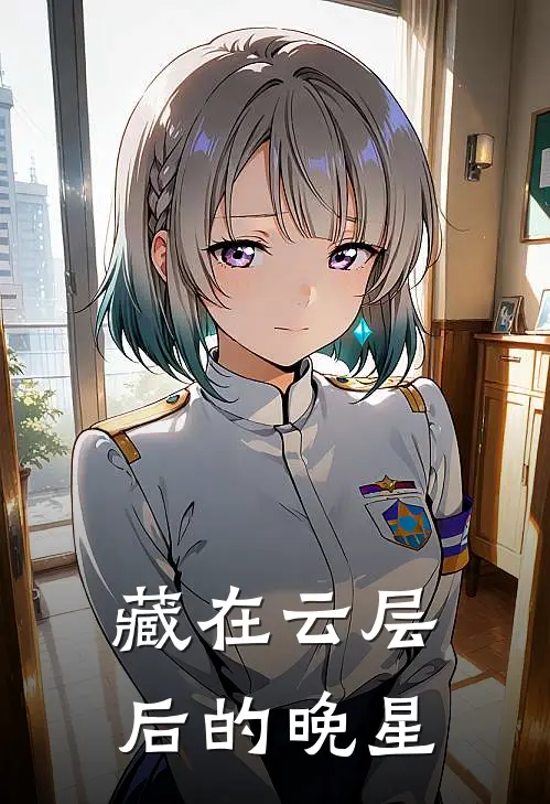 藏在云层后的晚星